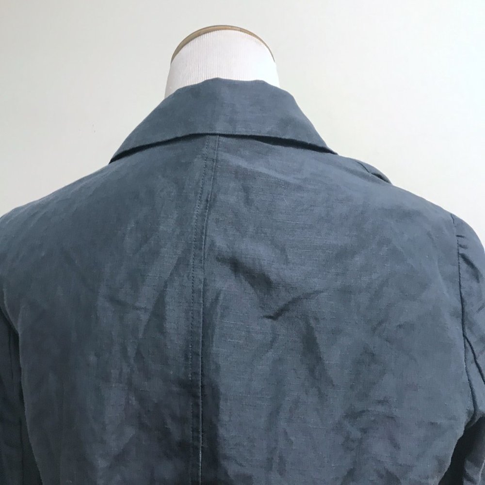 Marc By Marc Jacobs Blue Drawstring Button Up Bla… - image 7